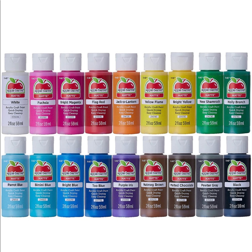 Apple Barrel Acrylic Paint Set